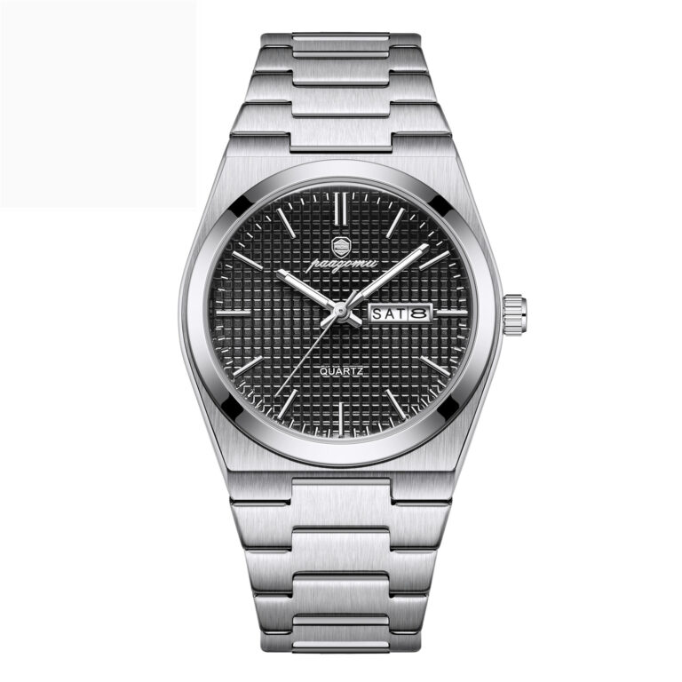 Luminous Quartz Waterproof Calendar Watch