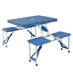 [Same Model Code: 01976802]Siamese Folding Tables And Chairs-Plastic PS Thickening