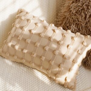 Sofa Cushion Creamy-style Living Room Bay Window And Bedside Throw Pillow Cover