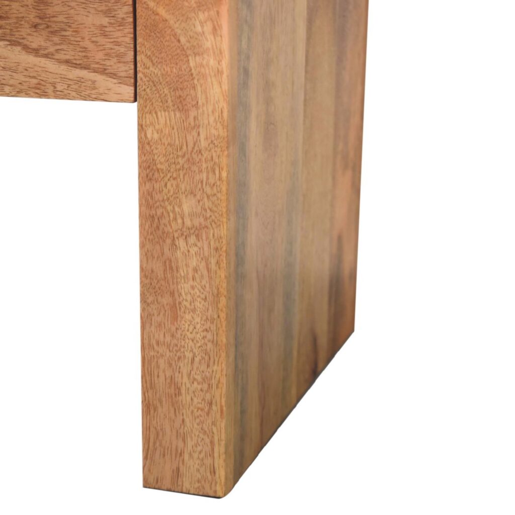 Solid Wood Darcy Bedside, 1 Drawer, Light Brown