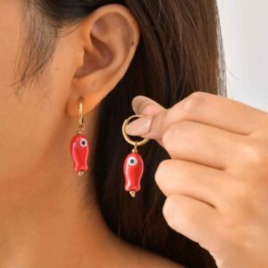 Starfish Pendant Niche Versatile Fashion Earrings Necklace