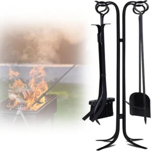 5 - Piece Fireplace Tools Set