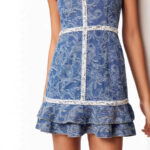 Women's Retro Embroidered Sleeveless Vest Dress