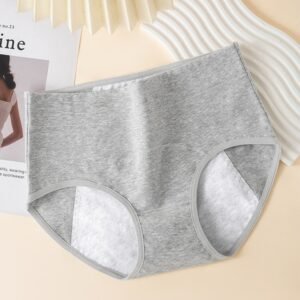 Mid-rise Cotton Period Panties For Women