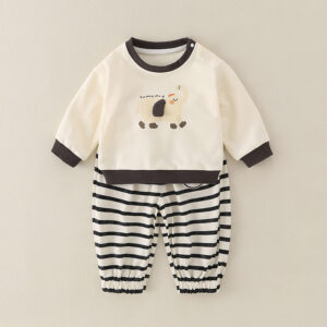 Pure Cotton Romper Set For Boys Cute Childrens Clothing Baby Boy Outfits