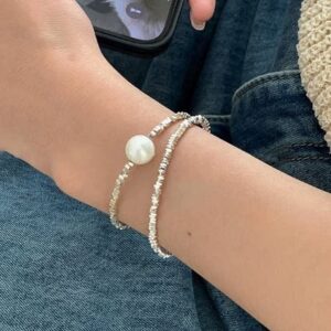 Handmade Bow Knot Bracelet Two-Piece Set