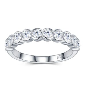 A Luxurious And Fashionable Minimalist Jewelry Ring For Women Featuring A 0.1-carat Top-quality Morganite, Made Of S925 Silver Electroplated With Platinum.