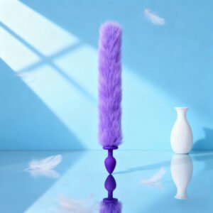 Toys Artificial Silicone Plug Small Size Back Court G-spot Butt Plug Fox Tail Training