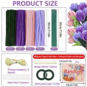 Best-selling Floral Twisty Wire Fluffy Yarn For Crafts