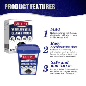 Kitchen Stove Degreasing Stainless Steel Cleaning Paste