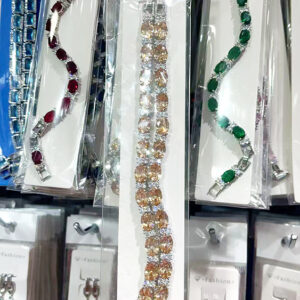 Summer Accessories Simple Crystal Colored Zircon Bracelet