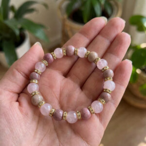 Fashion Tiger Eye Amethyst Bracelet