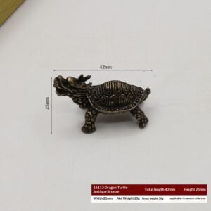 Qing Dynasty Solid Bronze Animal Figurine