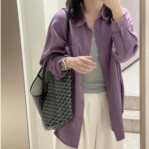 Women’s Fashionable Loose All-Match Casual Shirt