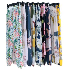 Plus-size Rayon Beach Mosquito-proof Cotton-look Pajama Pants