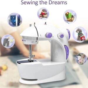 Electric Sewing Machine, Portable Multi-functional Household Desktop Mini Sewing Machine, UK