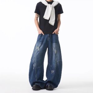 American-style Tailored Bootcut Jeans, Womens And Mens, Springautumn Vintage