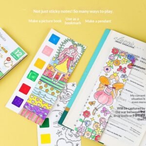 Cross-border Children's Gouache Coloring Book Stickers