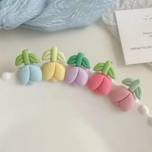 Cute Frosted Tulip Hair Clip