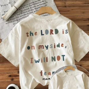 T-shirt With Letter Print