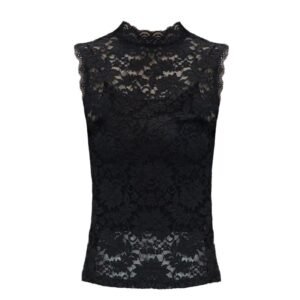 Women's Lace Hollow Sleeveless Base Layer Top