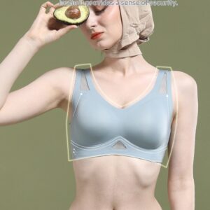 Womens Chest-flattering Magnetic-free Thin Push-up Vest-style Underwear