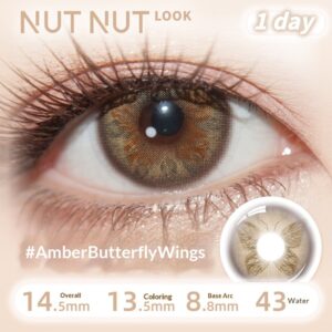 Colored Contact Lenses With Durable Light-colored And Fixed-axis High-brightness Daily Disposable Lenses