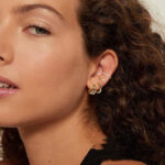 Zircon-Encrusted Luxury High-End All-Match Earring Set For Women