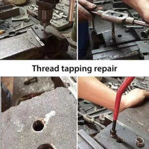 131 Sets Of Screw Repair Tools, Tap Drill Bits Set – 131 Sets Of Tap Combination Set M5-12