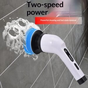 Adjustable-Length Multifunction Electric Cleaning Brush For Bathroom Glass