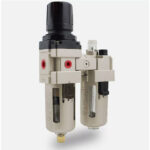 Air Filter Regulator Lubricator (FRL) Unit AC3010-02 G1/4, For Air Treatment, Compatible With AC3010-03, Oil Water Separator For Mask Machine & Pneumatic Systems