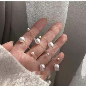 Baby’s-breath Pearl Necklace Women’s Clavicle Chain