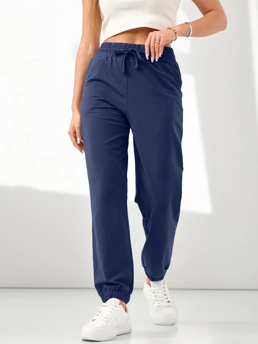 Women's Casual Harem Jogger Sweat Pants - Image 11