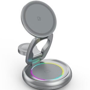 3-in-1 15W Magnetic Wireless Charger