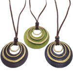Bohemian-style Korean Fleece Alloy Round Three-Loop Necklace