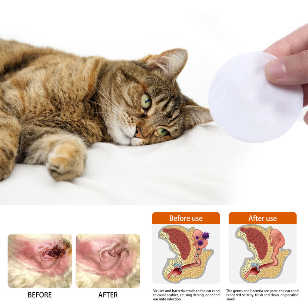 Gentle Nourishing Cleaning Wipes For Pets