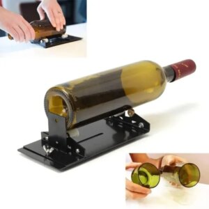 New Glass Bottle Cutting Machine Set, 19-Piece Set, Multifunctional Cutting Tools For Wine And Glass Bottles, For Handmade Round, Square Bottles
