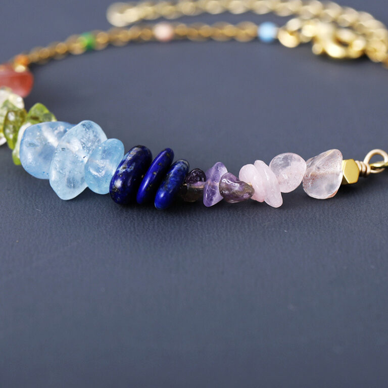 Fashionable 7-Color Natural Stone Handmade Bracelet