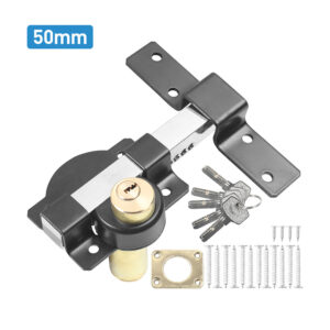 50mm 70mm Security Garden Shed Gate Lock Long Throw Locking Double Locking UK
