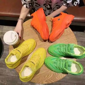 Ins Trendy Mesh Breathable Thick-soled Sneakers