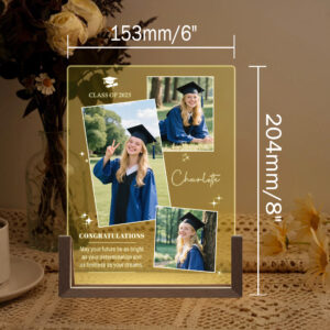Personalized Name Photo Frame Night Light
