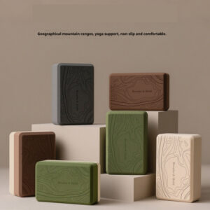 Home Use Adult Color-block Yoga Bricks For Women's Fitness