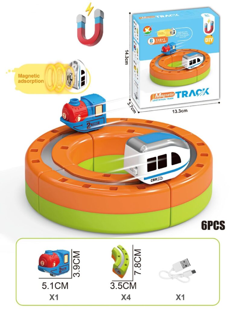 Magnetic Levitation Rail Car Toy Set