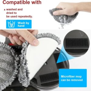 A14G-Suitable For Dyson V6 / V7 / V8 / V10 / V11 Vacuum Cleaner Electric Mop Cleaning Head With Water Tank Mop