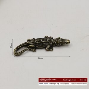 Qing Dynasty Solid Bronze Animal Figurine