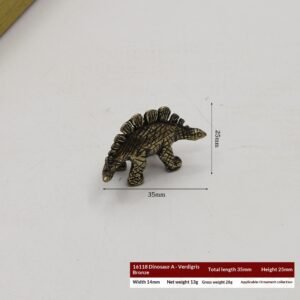 Qing Dynasty Solid Bronze Animal Figurine