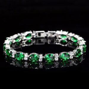 Summer Accessories Simple Crystal Colored Zircon Bracelet