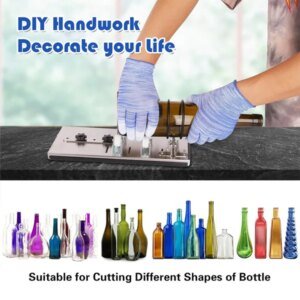 Glass Bottle Cutter Tool Kit, DIY Machine For Cutting Wine, Beer, Liquor, Whiskey, Alcohol, Champagne, Bottle Cutter For Round Bottle