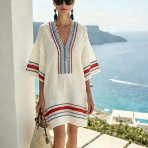 Loose-printed Long Skirt Girl