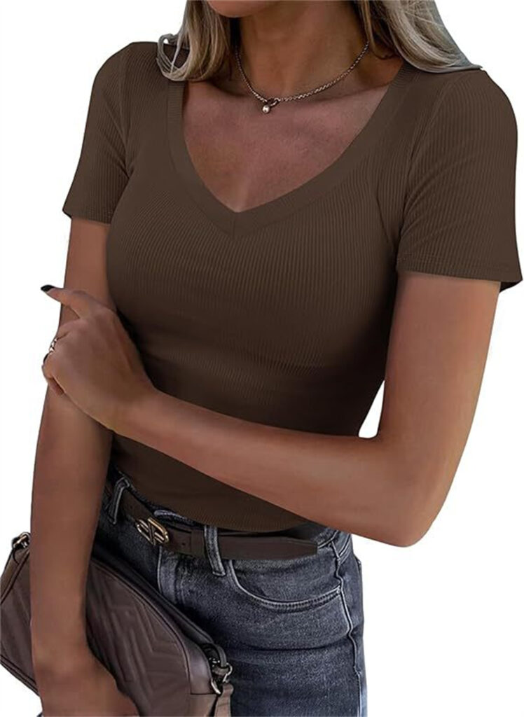 Threaded Pit Strip Slim Short Sleeve